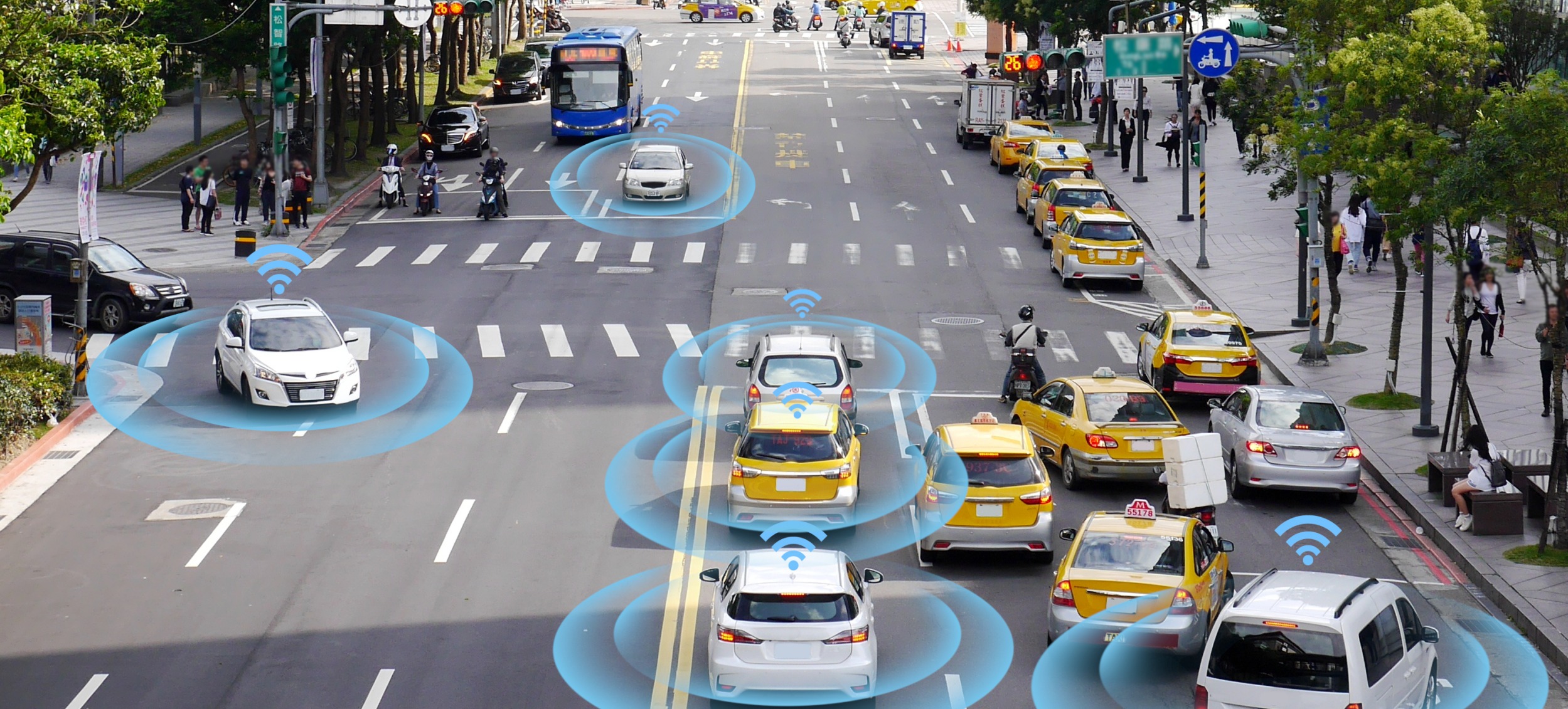bigstock-Smart-Car-Self-driving-Mode